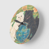 Horloge Ronde Celestial Guardians: Cosmic Harmony (Angle)