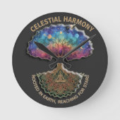 Horloge Ronde Celestial Harmony Tree | Meditation (NO NUMBERS) (Recto)