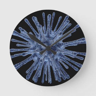 Horloge Ronde Cellule infectée par virus