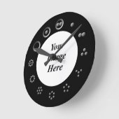 Horloge Ronde Centesimal Numeral by Kenneth Yoncich (Angle)