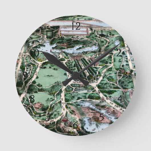 HORLOGE RONDE CENTRAL PARK (Recto)