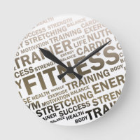 Centre de fitness/horloge murale personnelle