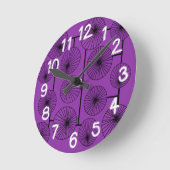 Horloge Ronde Cercle mobile (Angle)
