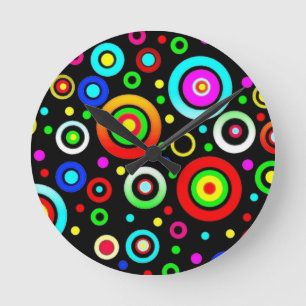 Horloge Ronde Cercles