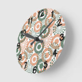 Horloge Ronde Cercles, cercles partout (Angle)
