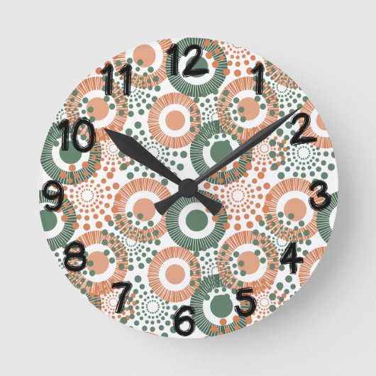 Horloge Ronde Cercles, cercles partout (Recto)