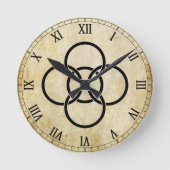 Horloge Ronde Cercles de Croix Borromée (Recto)