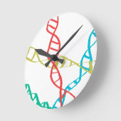 Horloge Ronde C'est dans mon ADN. (Angle)