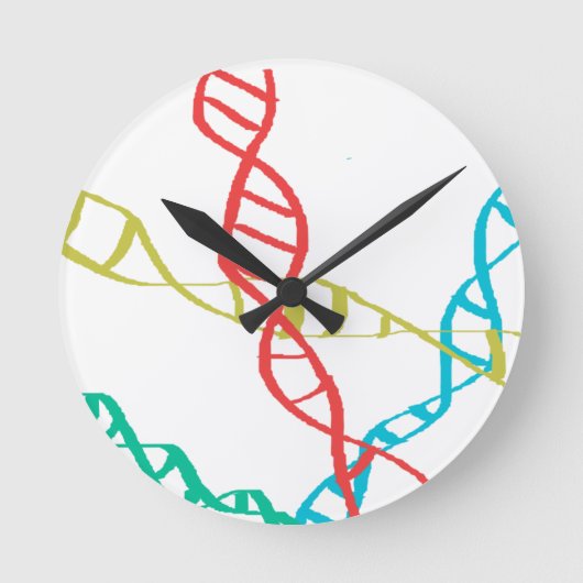 Horloge Ronde C'est dans mon ADN. (Recto)