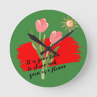 Horloge Ronde C'est votre moment