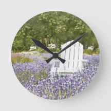 Chair in the Lavender field
