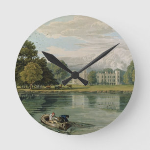 Horloge Ronde Chambre de Sion, gravée par Robert Havell