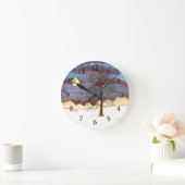 Horloge Ronde Champ d'hiver (Maison)