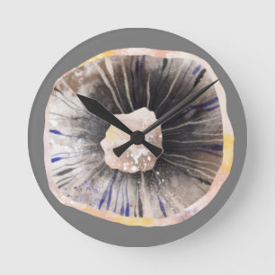 Horloge Ronde Champagne amusant