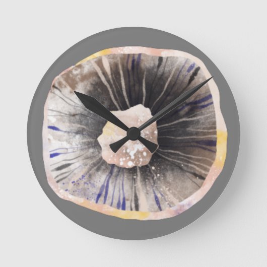 Horloge Ronde Champagne amusant (Recto)