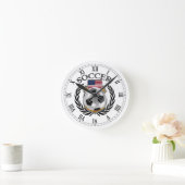 Horloge Ronde Championnat des États-Unis de football 2016 (Maison)