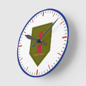 Horloge Ronde Championnat d'Infantry de football (Angle)