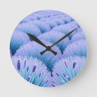 Champs de Lavande de Rêve Esthétique Violet Bleu