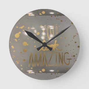 Horloge Ronde Chaque fois que vous regardez l'heure, HORLOGE...