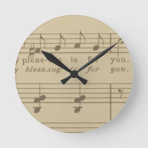 Horloge Ronde Chaque Plaisir Est Pour Vous