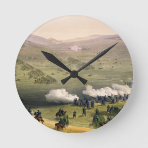 Horloge Ronde Charge de la brigade de cavalerie légère, le 25