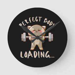 Horloge Ronde Chargement du corps parfait...