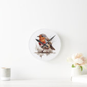 Horloge Ronde Charming Jardin Robin (Maison)