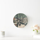 Horloge Ronde Chasseurs dans la neige - janvier 1565 (Maison)