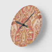 Horloge Ronde Chasuble, soie à motif dentelle, français, c.1720 (Angle)