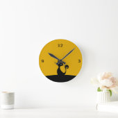 Horloge Ronde Chat (Maison)
