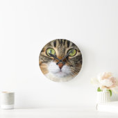 Horloge Ronde chat (Maison)