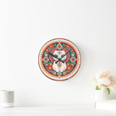 Horloge Ronde Chat Félin (Maison)