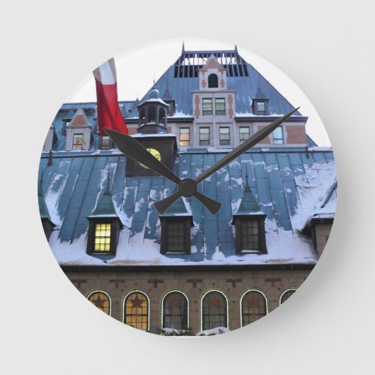 Horloge Ronde Château Frontenac, Québec, Canada (Recto)
