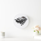 Horloge Ronde Checkervette (Maison)