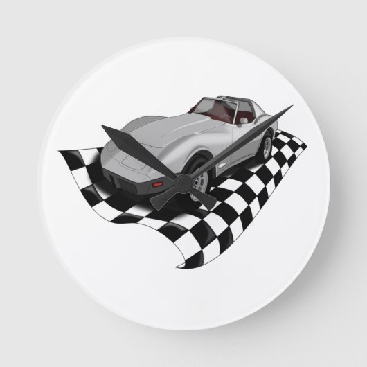 Horloge Ronde Checkervette (Recto)