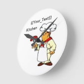 Horloge Ronde Chef (Angle)