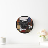 Horloge Ronde Chef Affenpinscher (Maison)