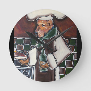 Horloge Ronde Chef Airedale
