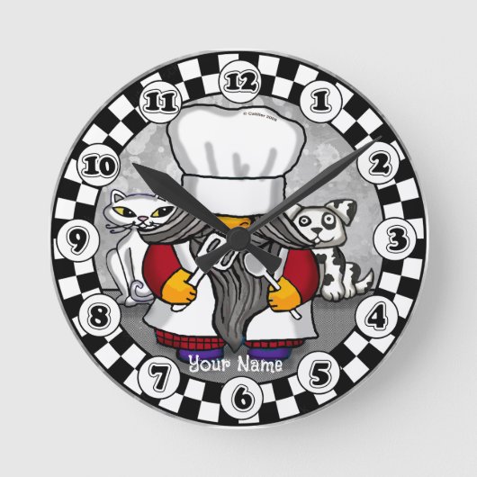 Horloge Ronde Chef gnome (Recto)
