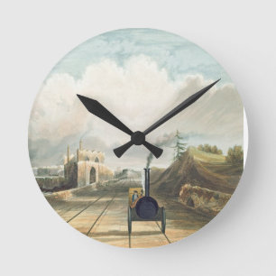 Horloge Ronde Chemin de fer de Dublin et de Kingstown : De la