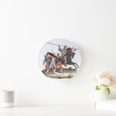 Horloge Ronde Chevalier et archers normands, 1066, 'du bras (Maison)