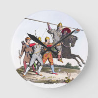 Chevalier et archers normands, 1066, 'du bras