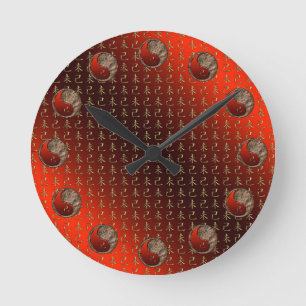 Horloge Ronde Chèvre de Terre