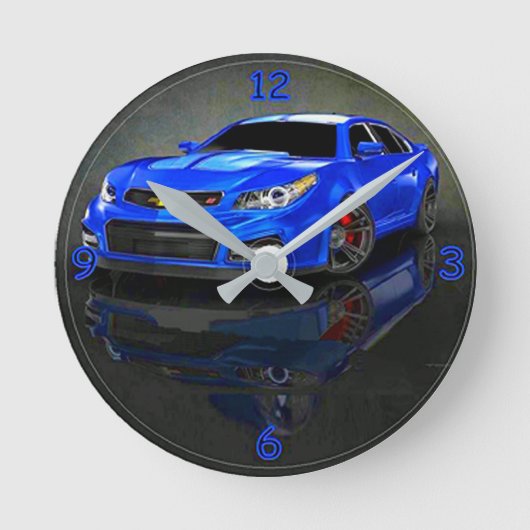 HORLOGE RONDE CHEVY CAMARO (Recto)