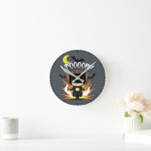 Horloge Ronde Chibi Batman Batcycle (Maison)