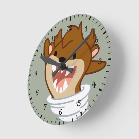 Horloge Ronde Chibi Tornado (Angle)