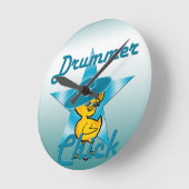 Horloge Ronde Chick batteur #7 (Angle)
