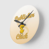 Horloge Ronde Chick de l'éditeur (Angle)