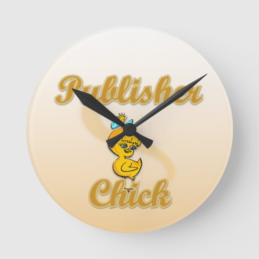 Horloge Ronde Chick de l'éditeur (Recto)