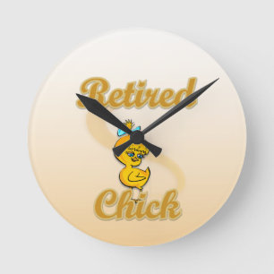 Horloge Ronde Chick retraité